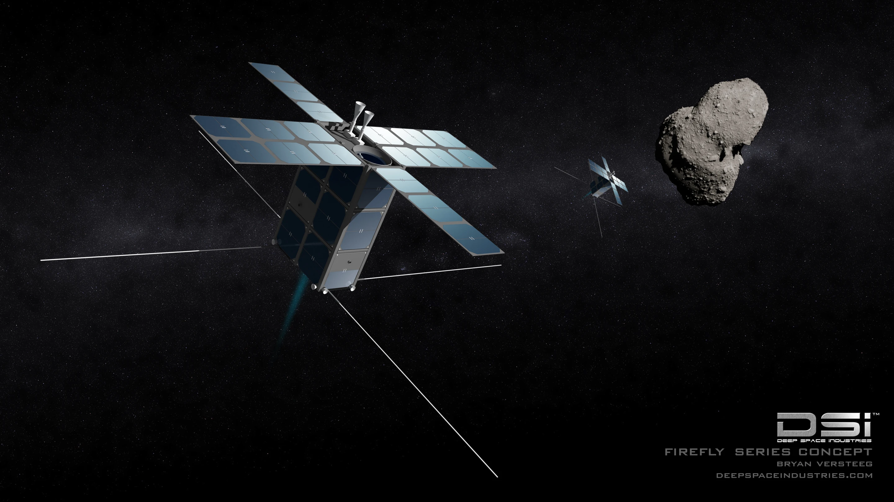 Artist's concept of DSI's Firefly (Image credit: DSI)