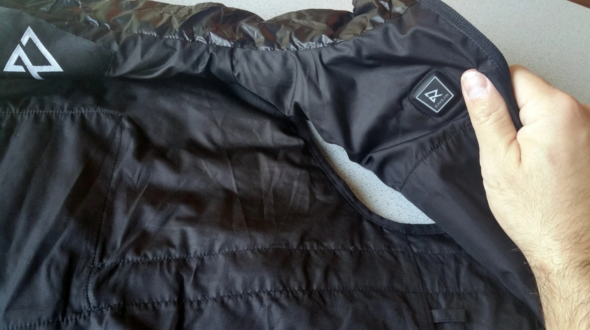 Even after two dozen cycles through the washer and dryer, the Ravean heated hoodie looks just as good as it did out of the stuff sack