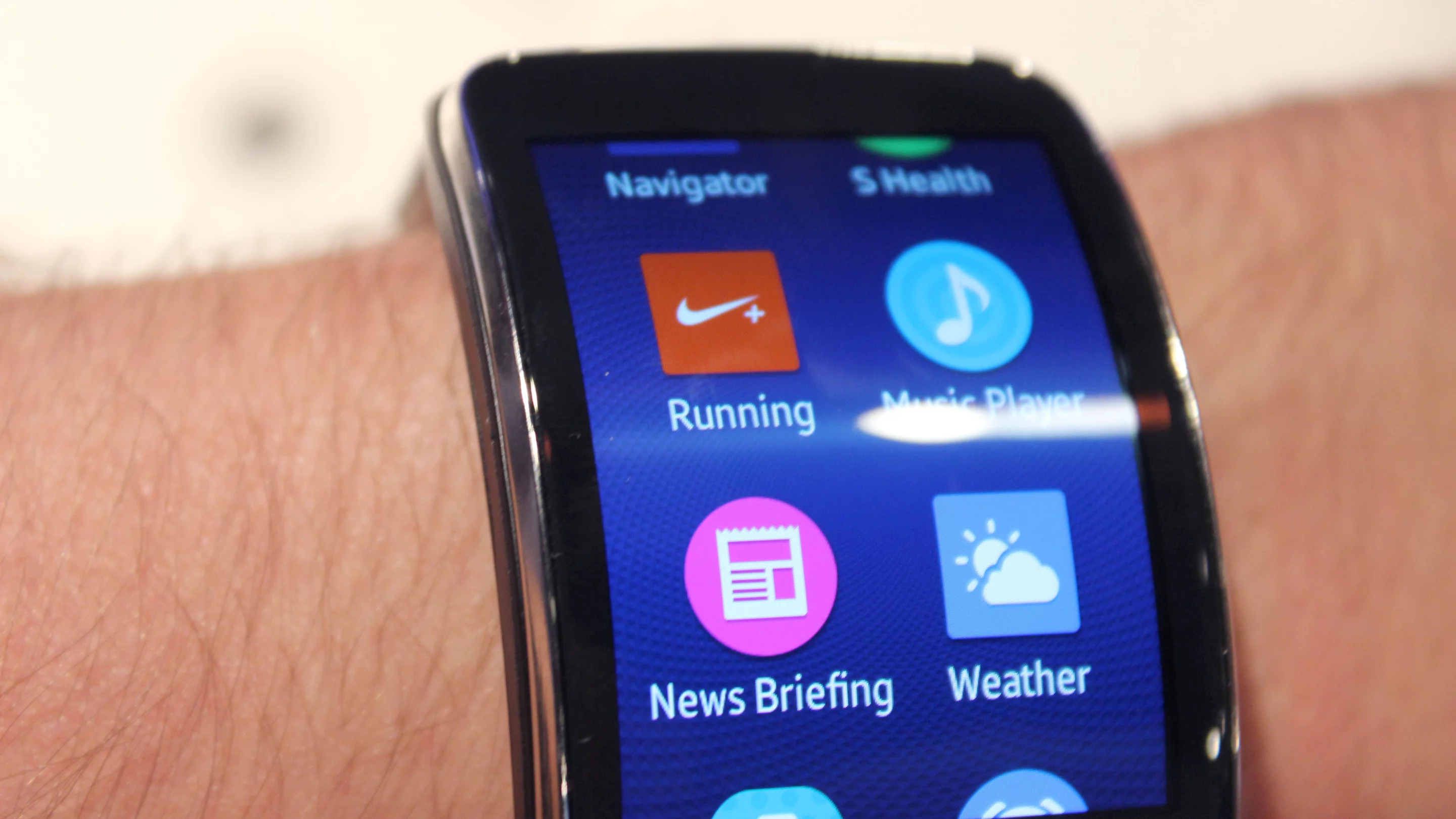 Samsung Gear S (Photo: Will Shanklin/Gizmag.com)
