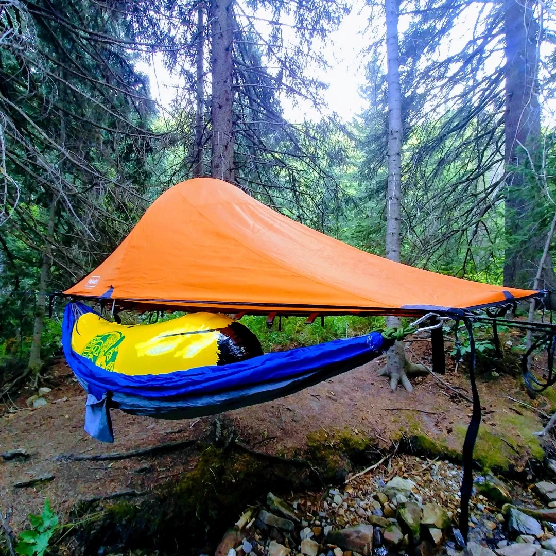 Suspended tents are one of the big trends to sweep through the camping scene lately