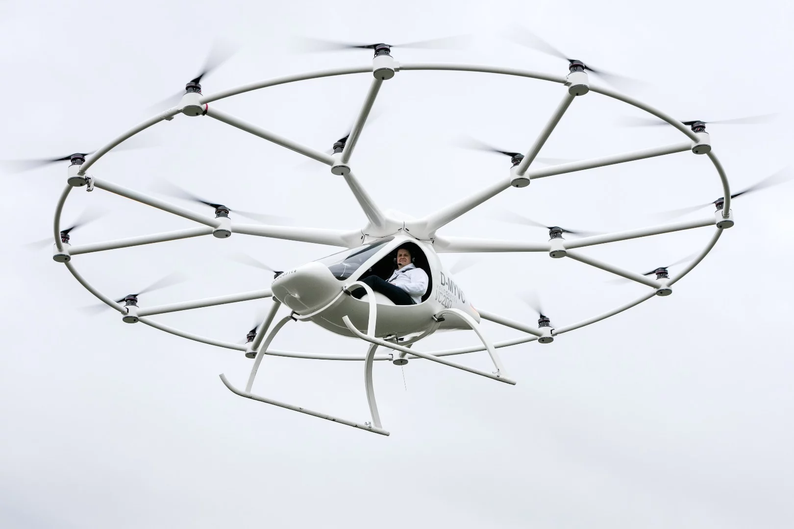 If things continue to run as planned for e-volo, it plans to start building large quantities of the Volocopter and enter the market within the next two years