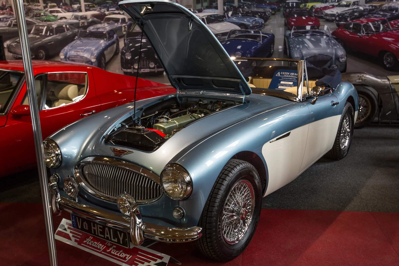 A 1964 Austin Healey 3000 MK III Phase 1 on show at Motorclassica 2014 (Photo: Nick Lavars/Gizmag)