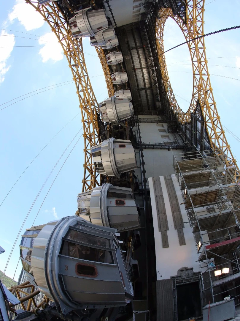 Visitors will access the Golden Reel ride from the 23rd floor of the resort hotel