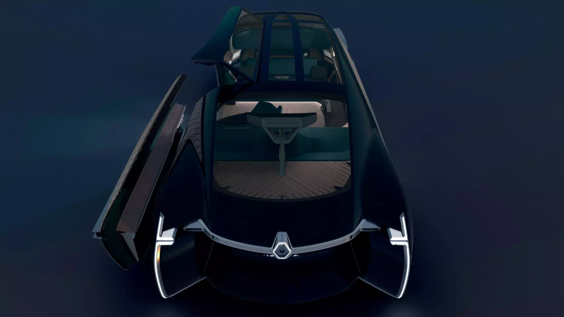 Renault imagines a higher-end ride-sharing car with the EZ-Ultimo