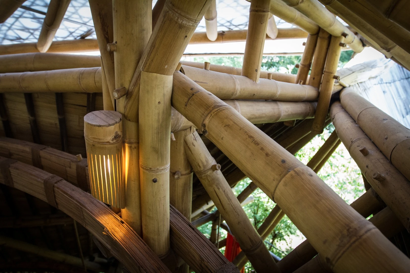 Elaborate joinery on show at Bali's Green Village
