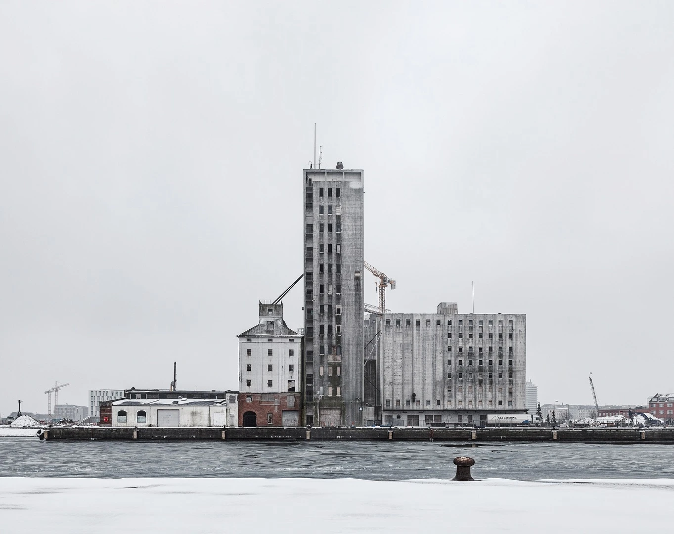 The Silo as it looked before being renovated