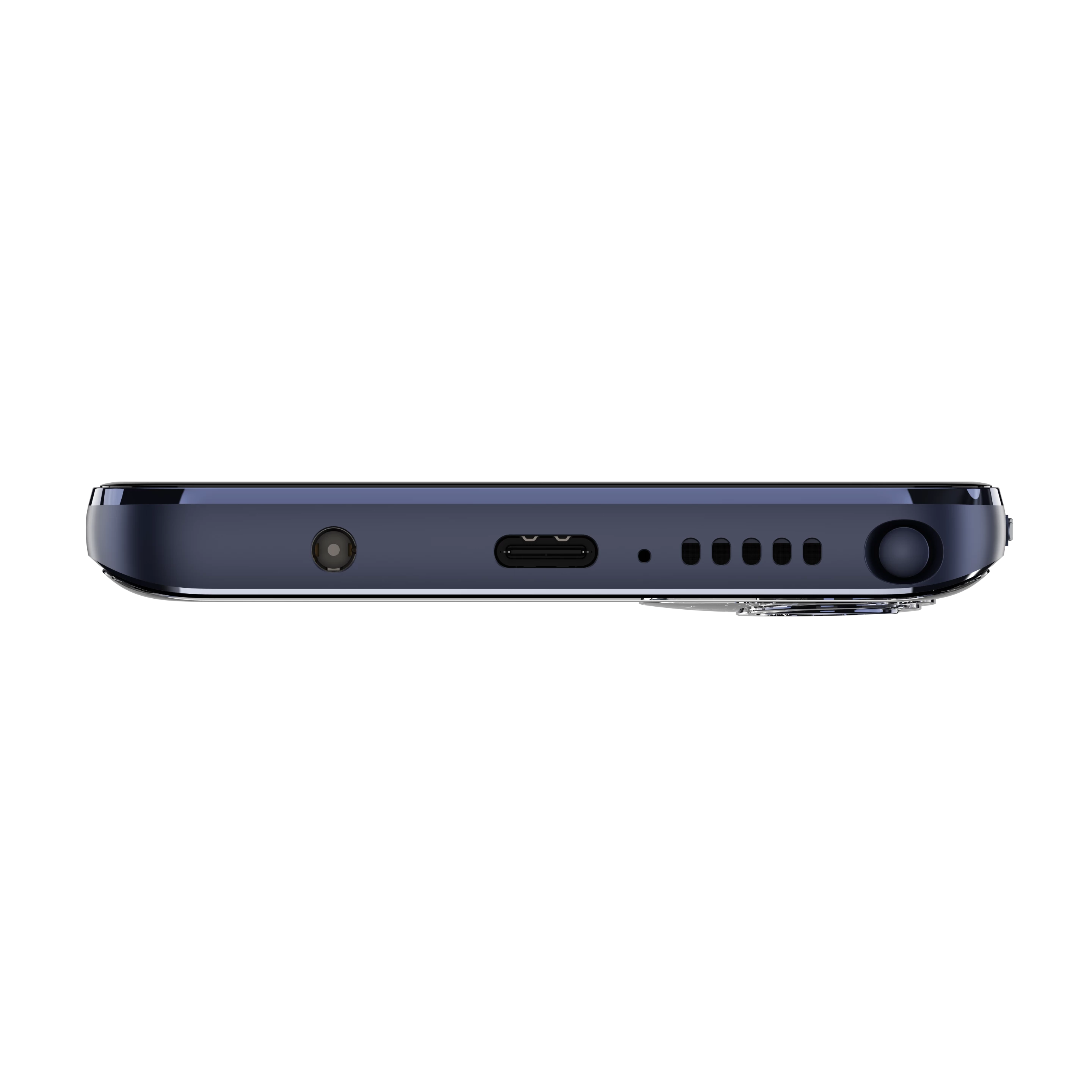 The included stylus is stored within the handset