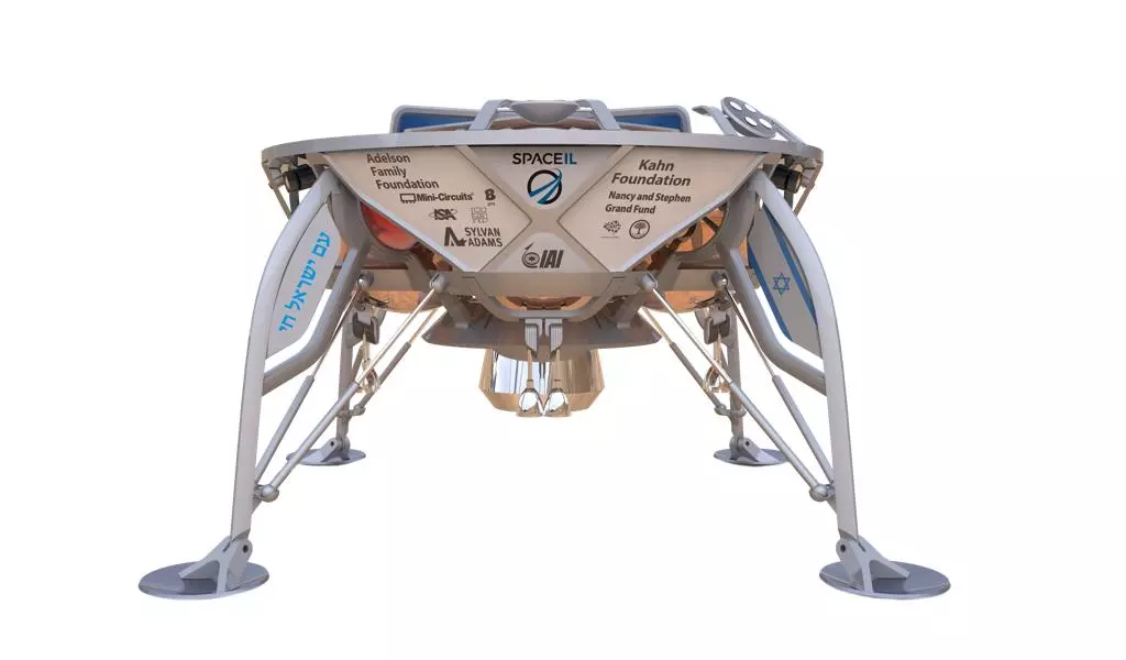 Artist's impression of Beresheet