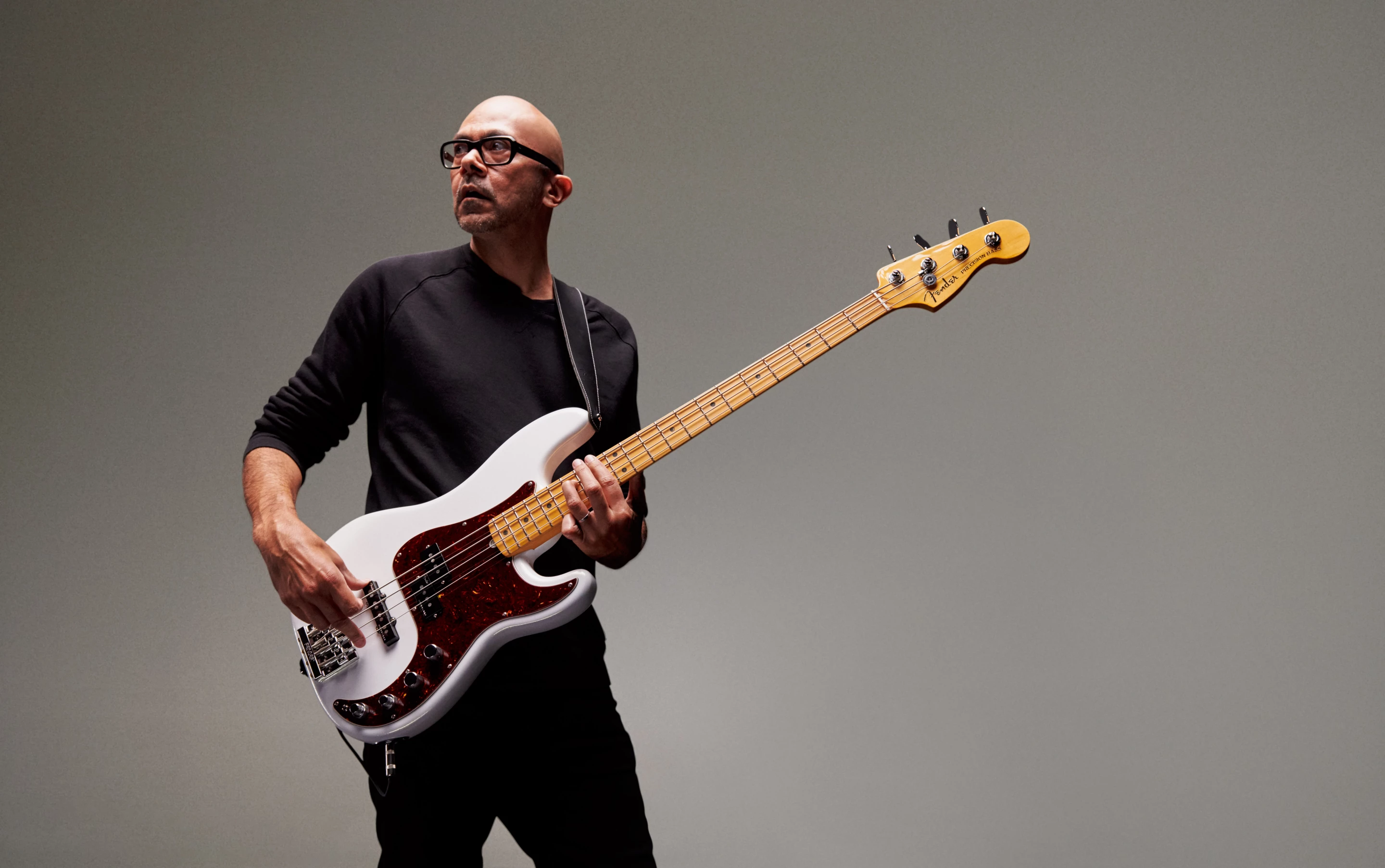 Blas Perez with the American Ultra Precision Bass