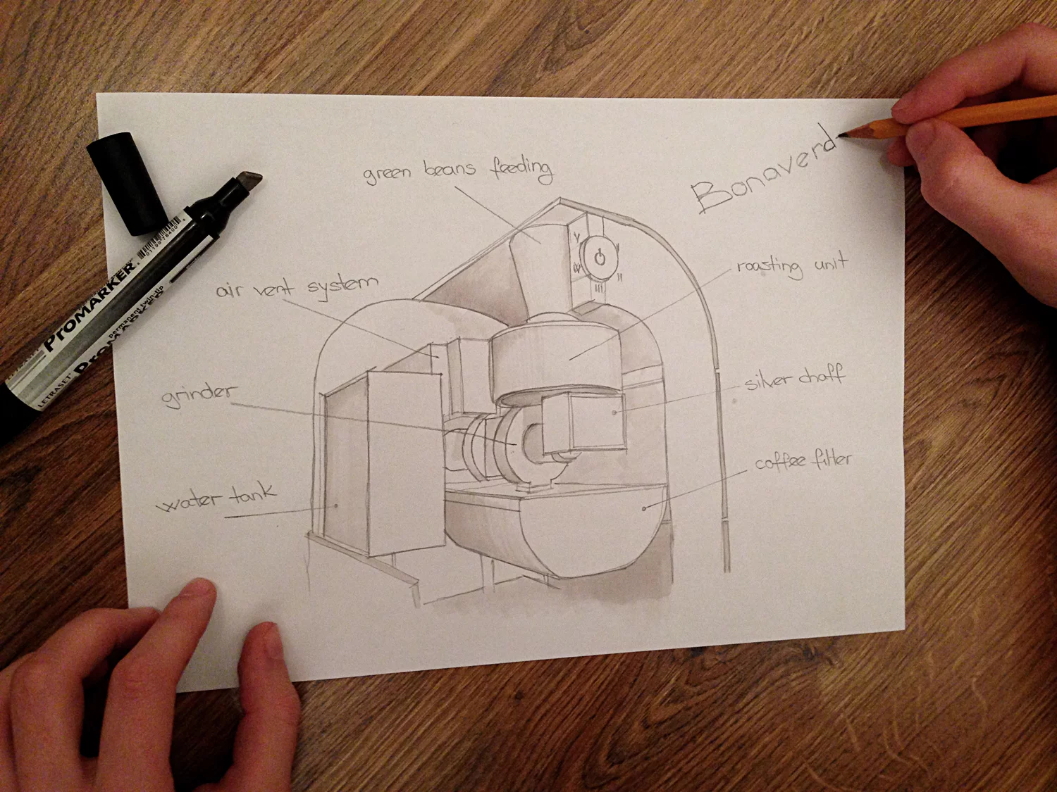 The coffee lover can bypass 17 stages typically involved in the processing and distribution process