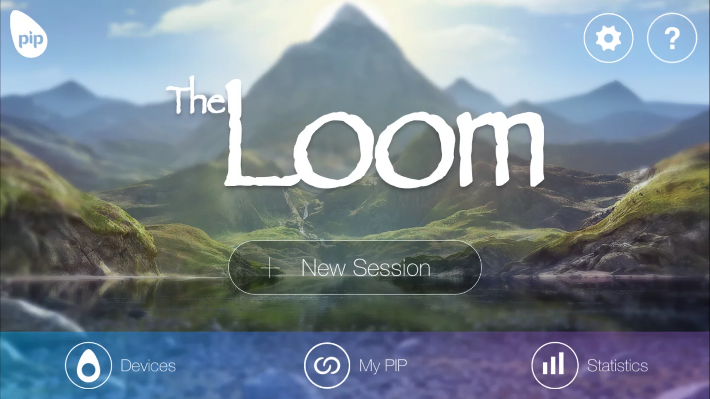 The Loom uses visuals to provide biofeedback on your stress and focus levels