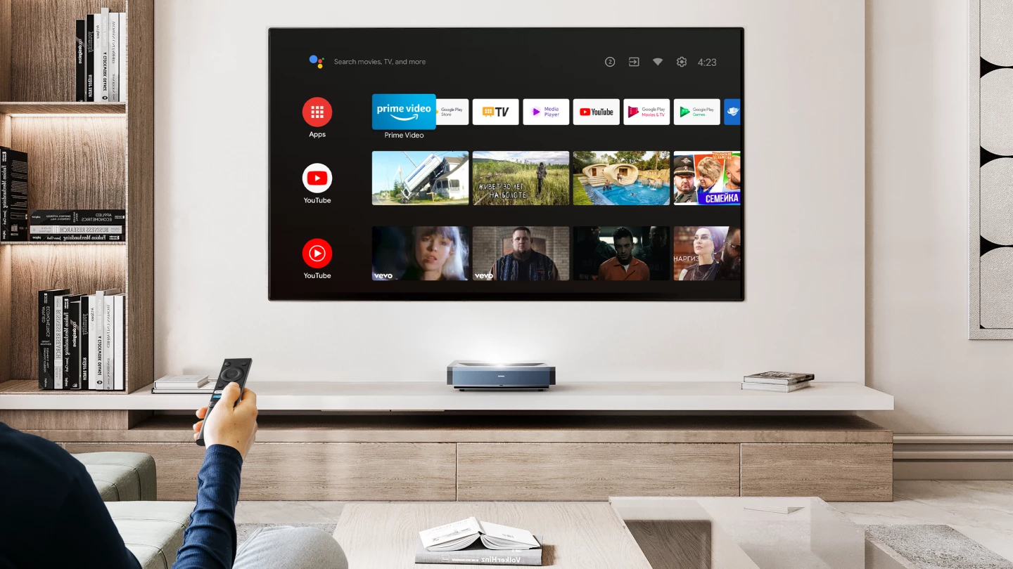 The Thor T60 runs Android TV for streaming entertainment