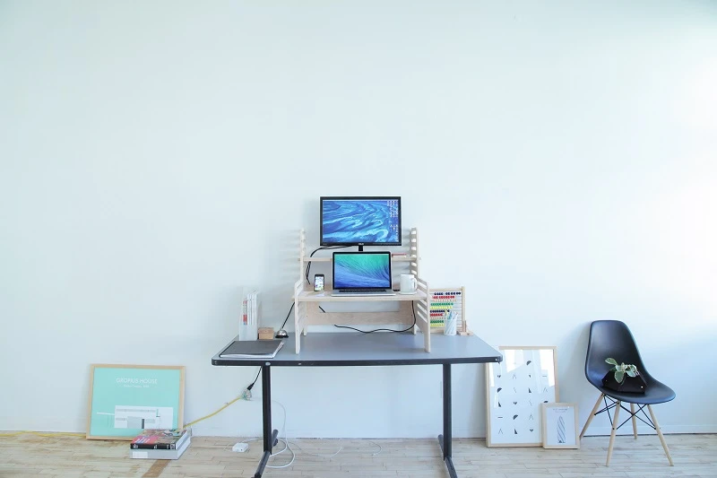 The UpStanding Desk turns any normal desk or table into a standing desk