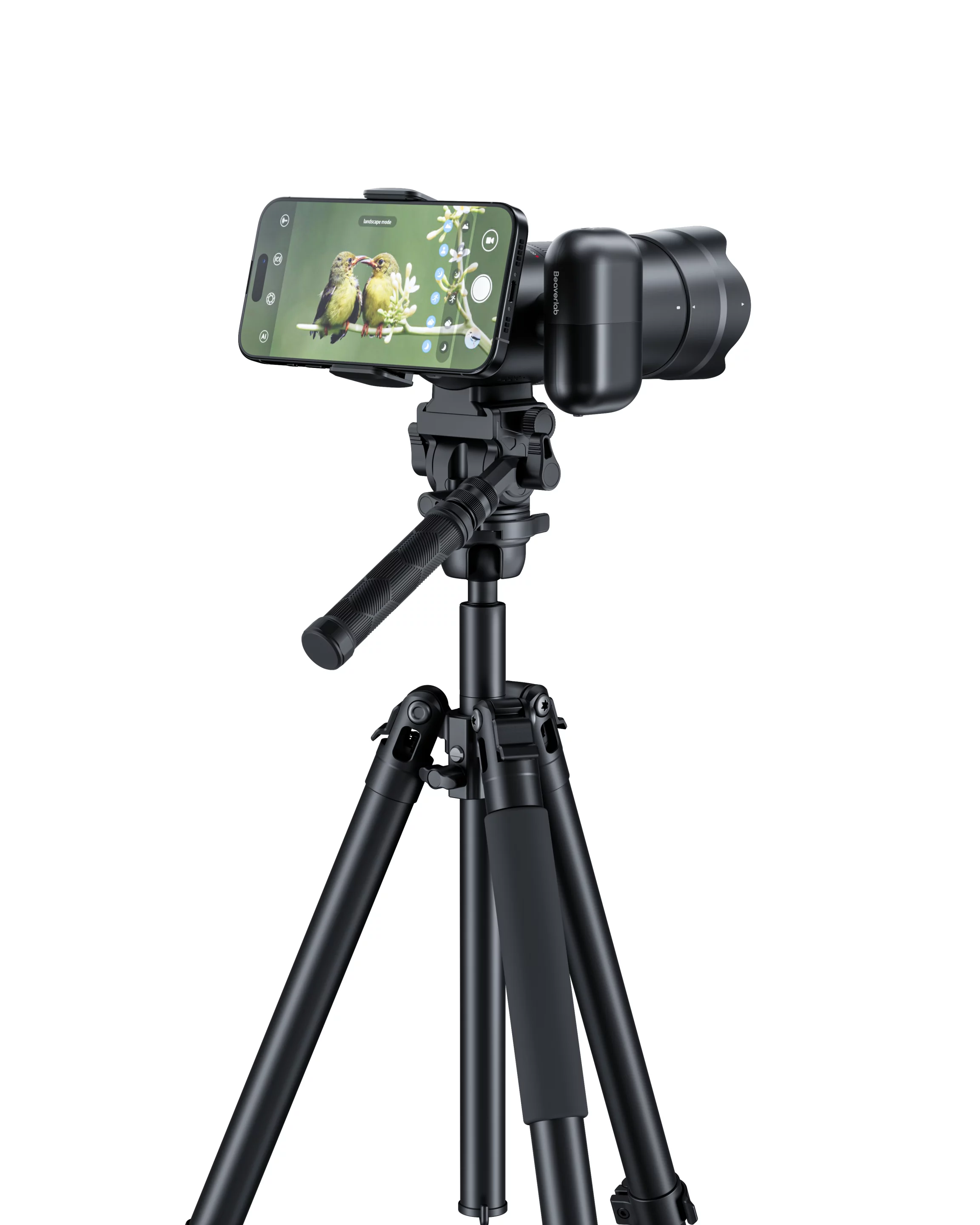 Beaverlab says that the Excope DT1 "pairs cutting-edge optics with advanced digital technology, transforming any smartphone into a high-performance ultra-telephoto camera"