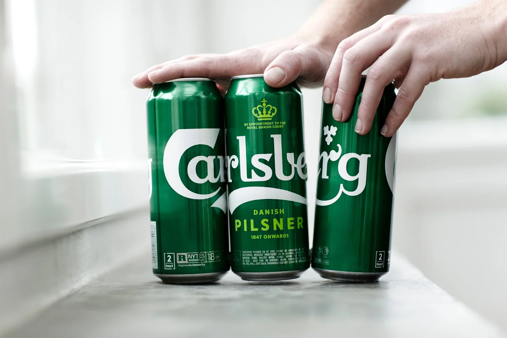 Danish beermaker Carlsberg's six-packs will now be glued together as the Snap Pack