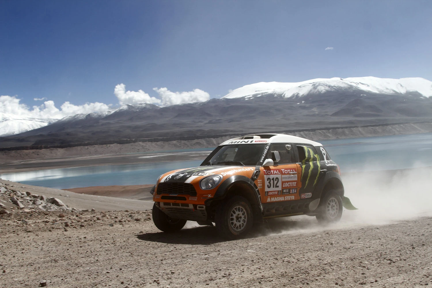 Roma in the second-placed MINI ALL4 Racing