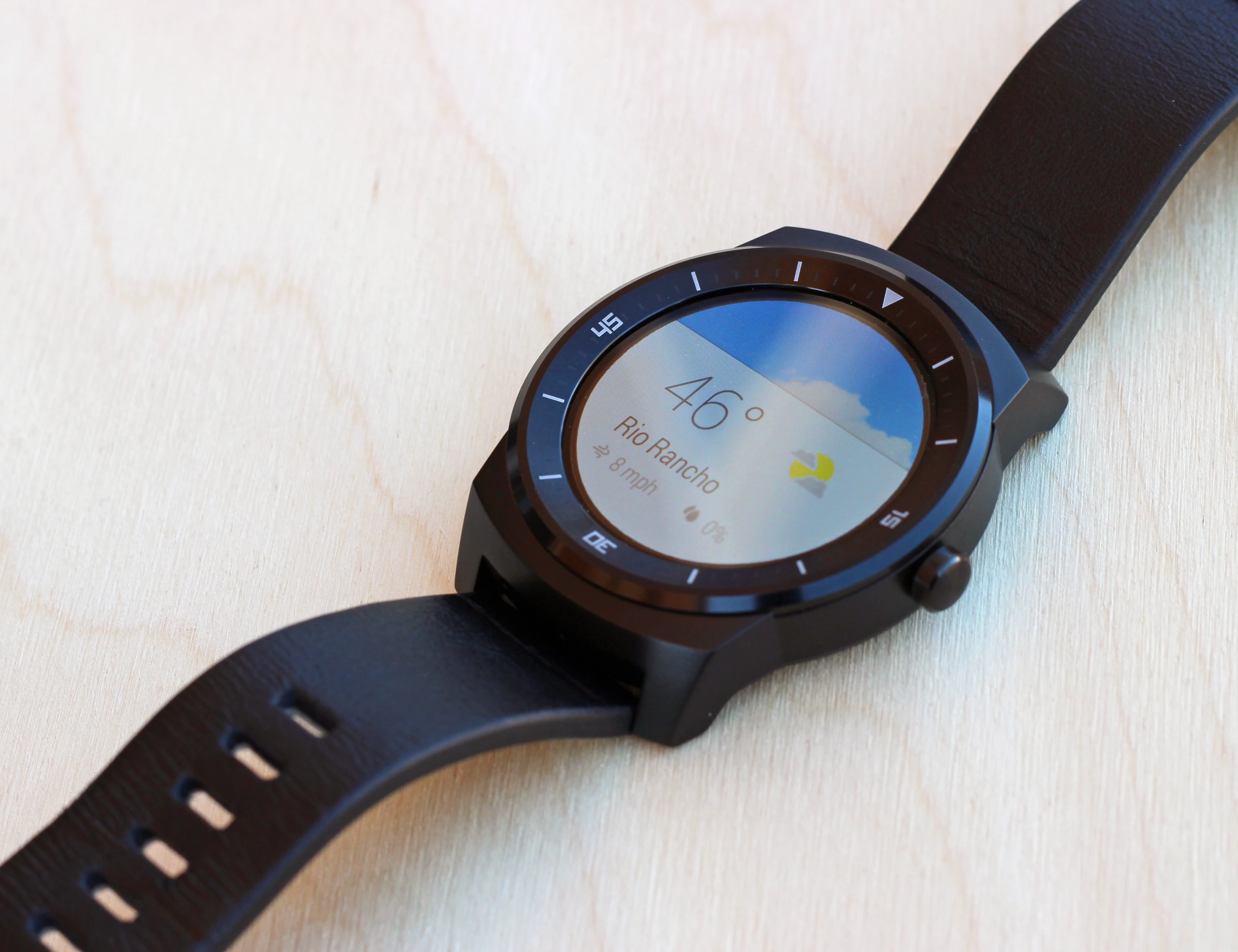 The G Watch R is the most expensive Android Wear watch to date, at US$300 (Photo: Will Shanklin/Gizmag.com)