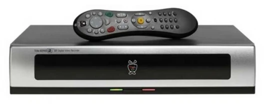 The TiVo Series2 DT DVR allows you to record two shows at once.