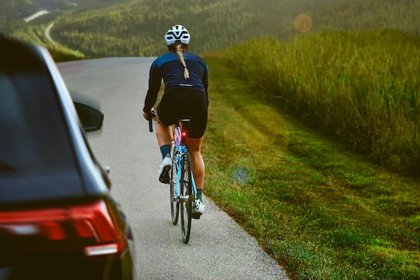 The Garmin Varia RCT715 Radar Camera Tail Light warns cyclists when cars are closing in from the rear – plus it records HD video