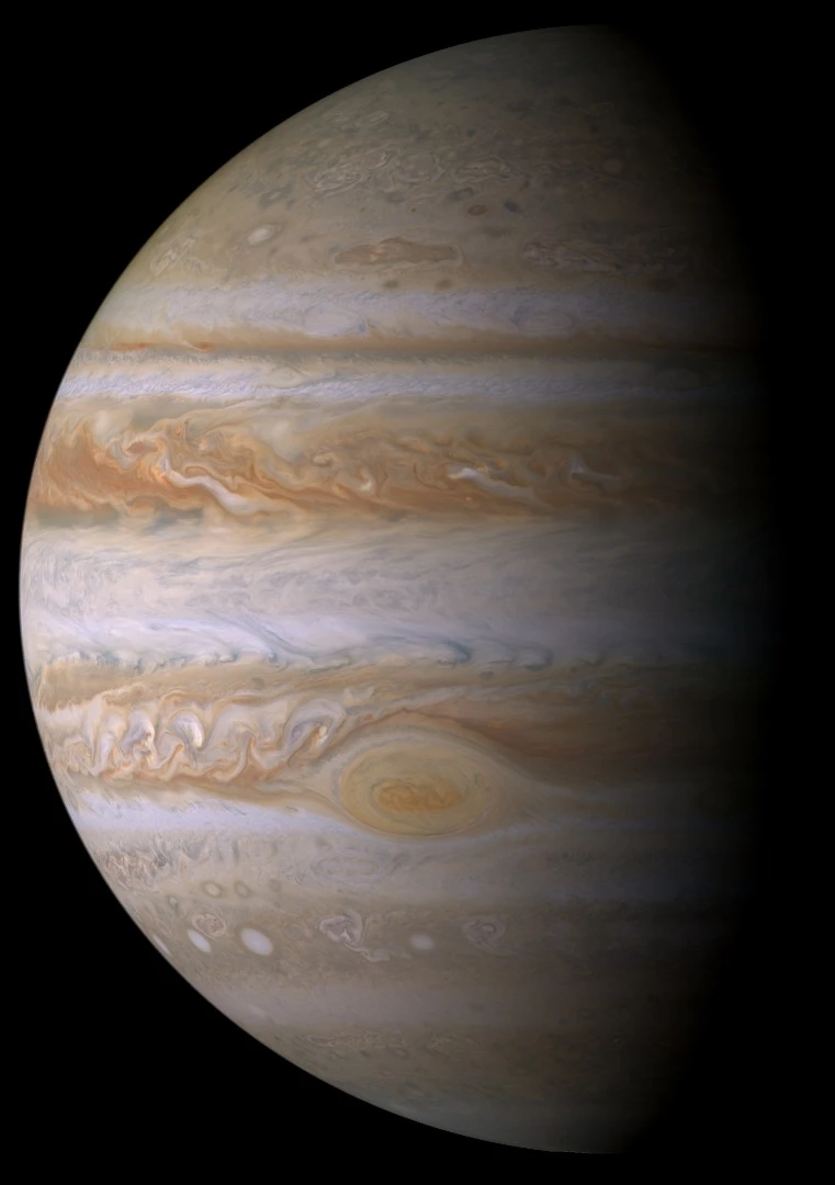 Jupiter as seen by the Cassini orbiter