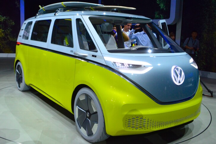After debuting the ID. Buzz at NAIAS 2017, Volkswagen later announced its intentions to pursue production 