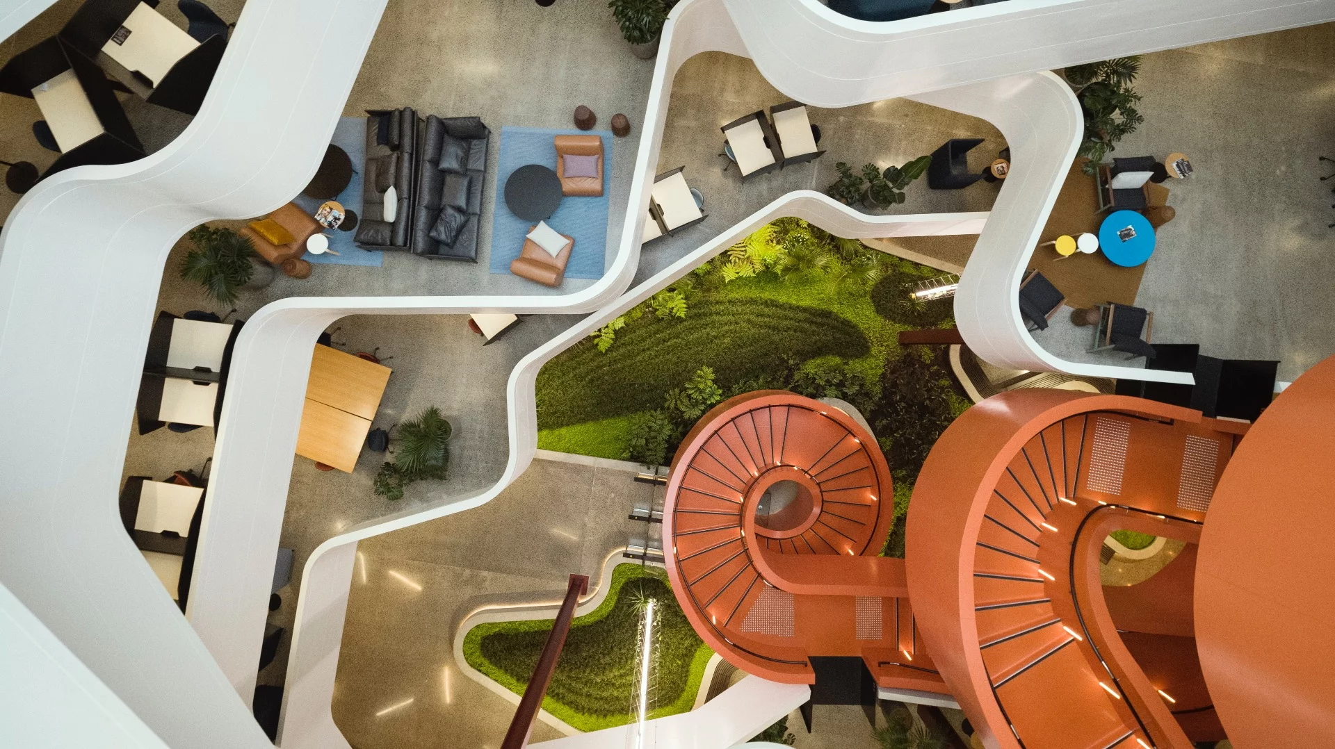 Australia's B/Hive, Smales Farm, by BVN, in association with Jasmax, is one of the 534 projects shortlisted for this year's Inside World Festival of Interiors. The project is a finalist in the Health & Education category