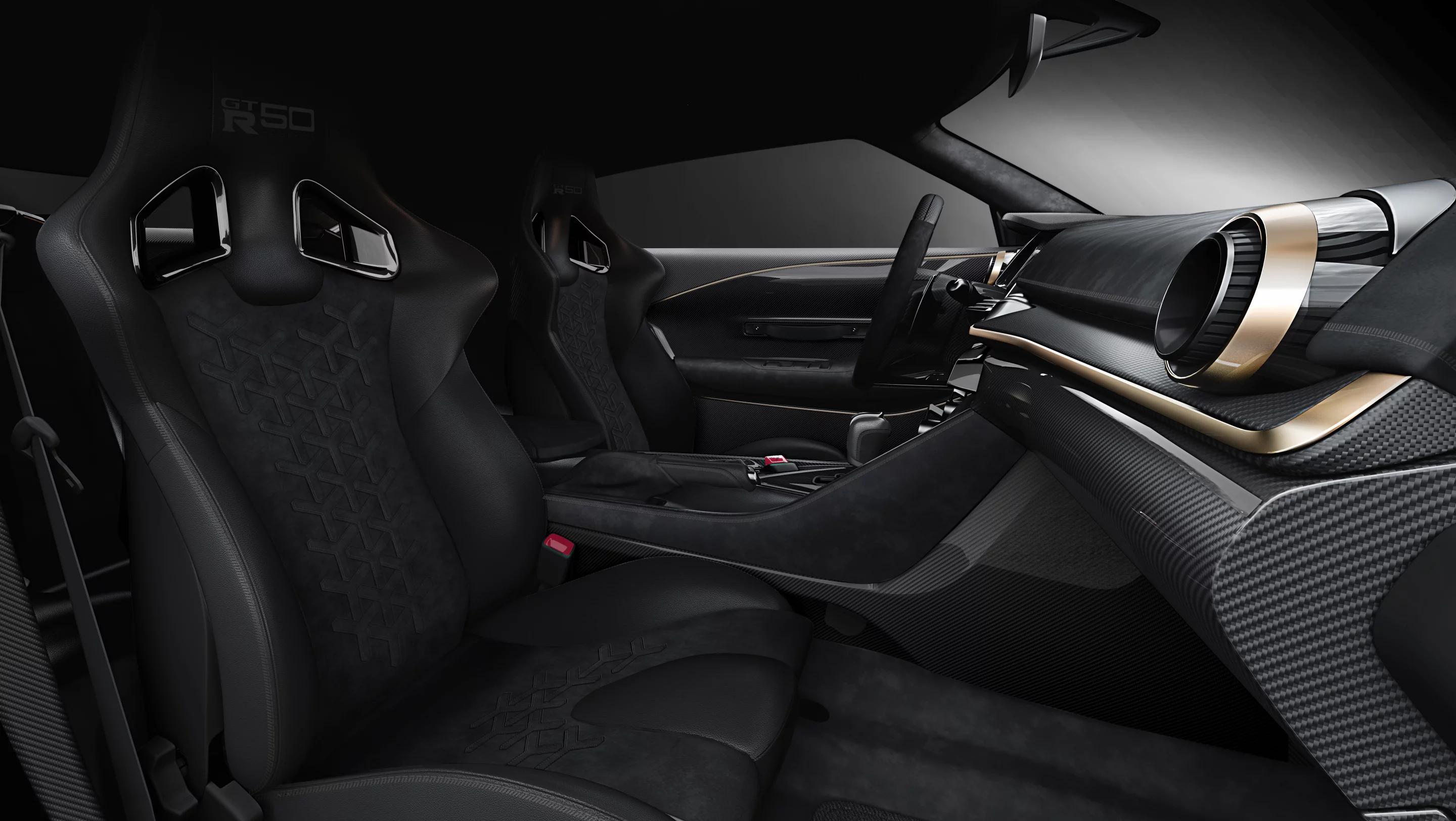 Inside the all-new Nissan GT-R50