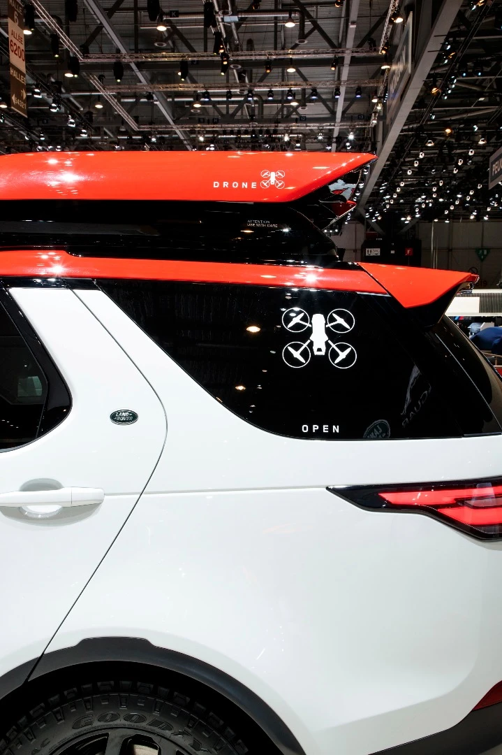 The Project Hero vehicle was built specifically for use by the Austrian Red Cross