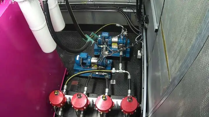 The autonomous re-fueling system was designed and built by BAS engineers