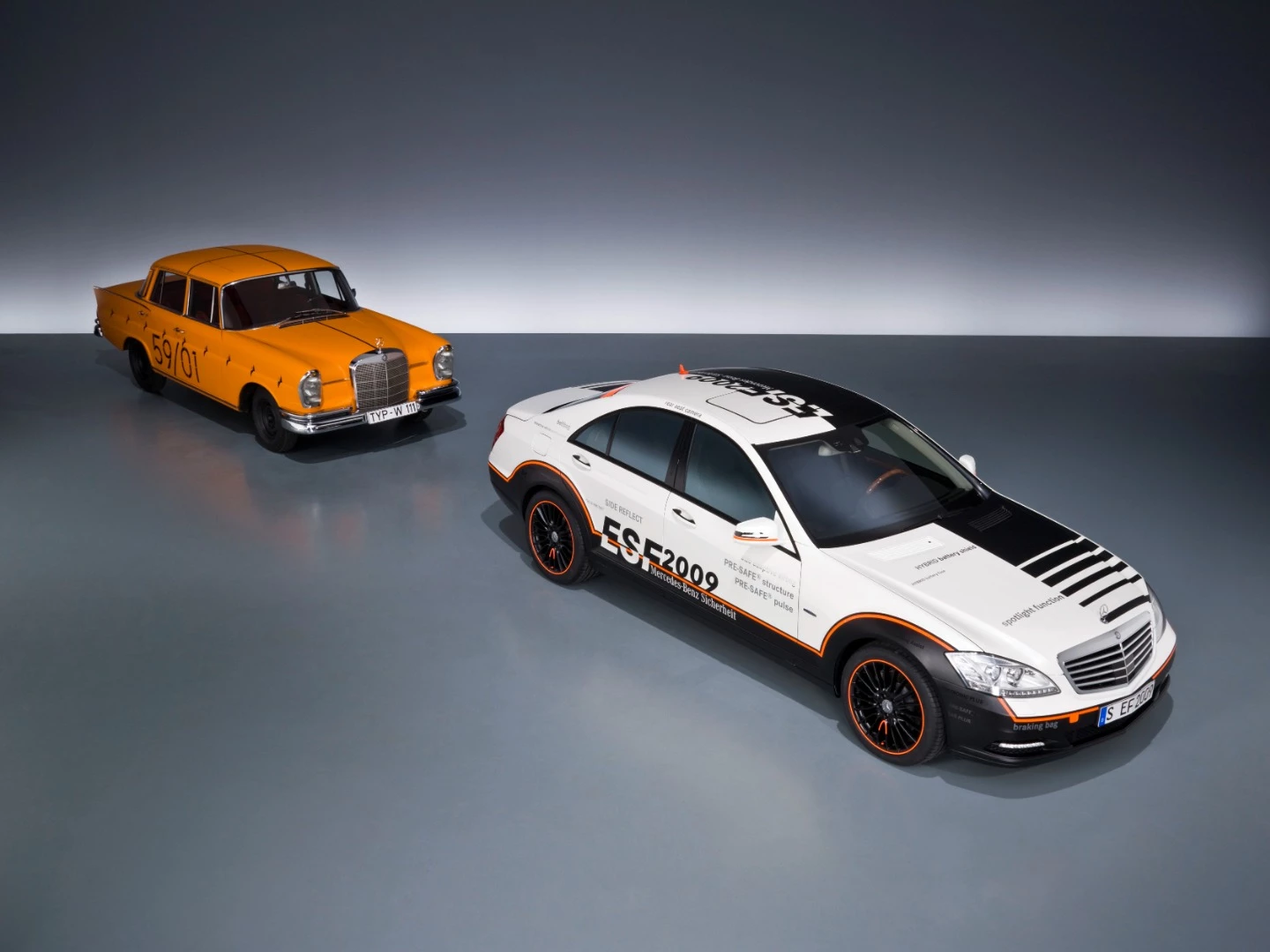 The 1974 and 2009 Experimental Safety Vehicles introduced some significant new technology