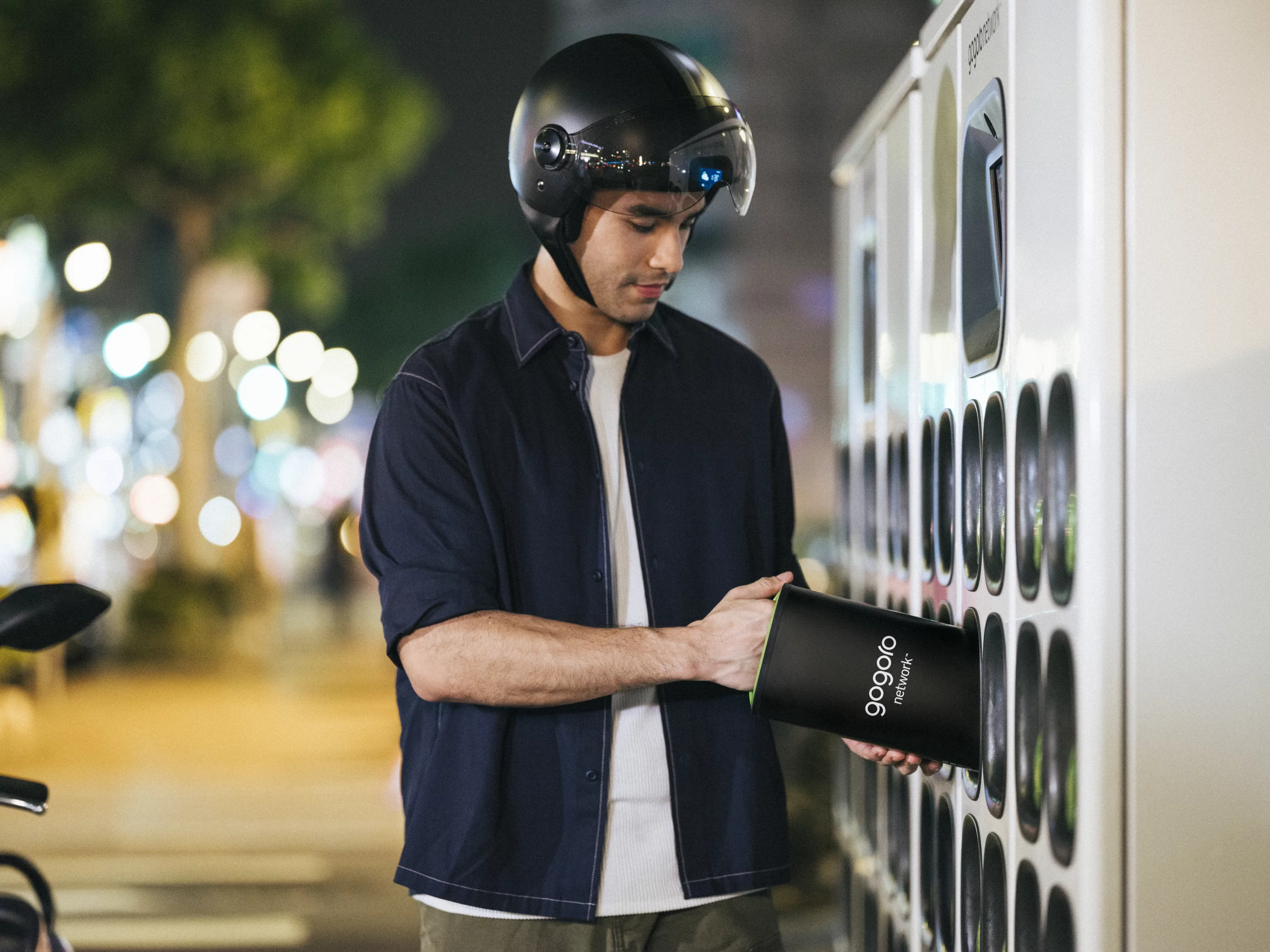 Instead of waiting around for an e-scooter's battery to top up at a charge point, consumer and delivery riders of Gogoro's Smartscooters will be able to quick-swap battery packs at GoStations
