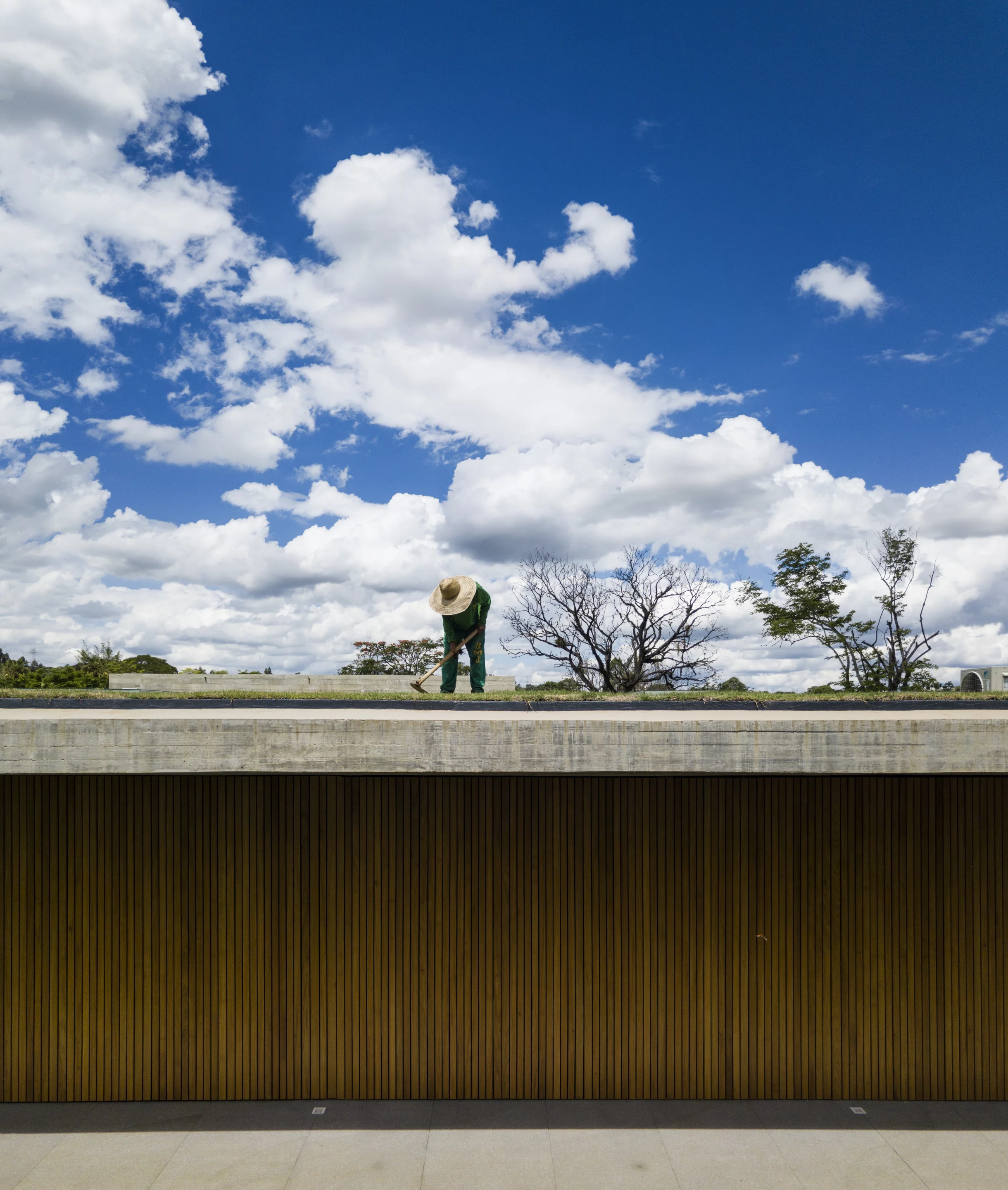 Planar House has a total floorspace of 1,000 sq m (10,760 sq ft)