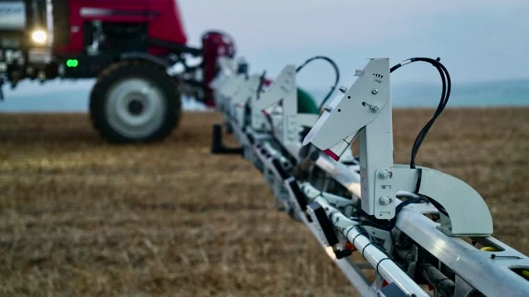 Greeneye Technology states that its system has been proven to reduce herbicide use by an average of 78 percent