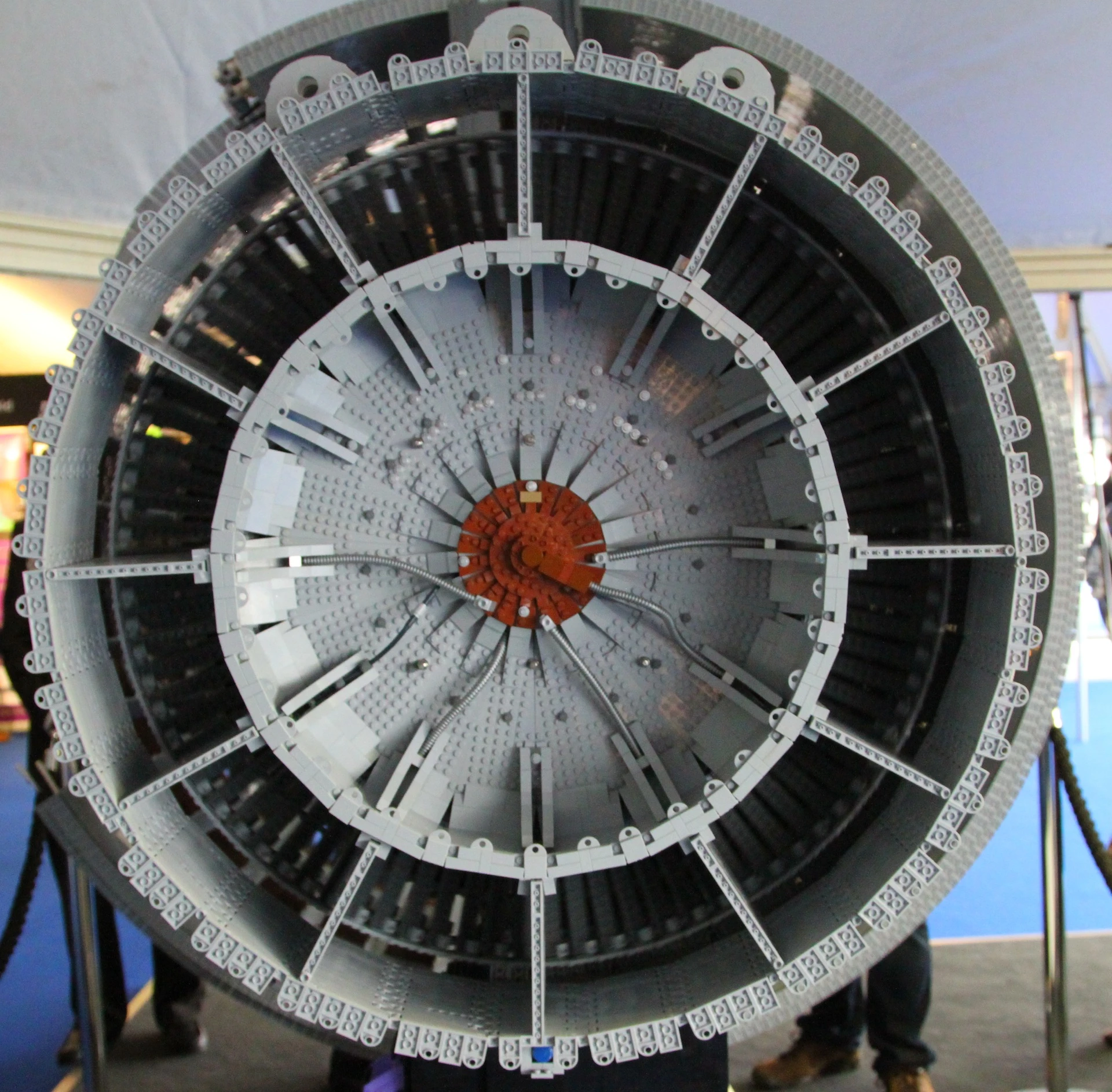 The engine took a team of four people eight weeks to complete (Photo: Gizmag)