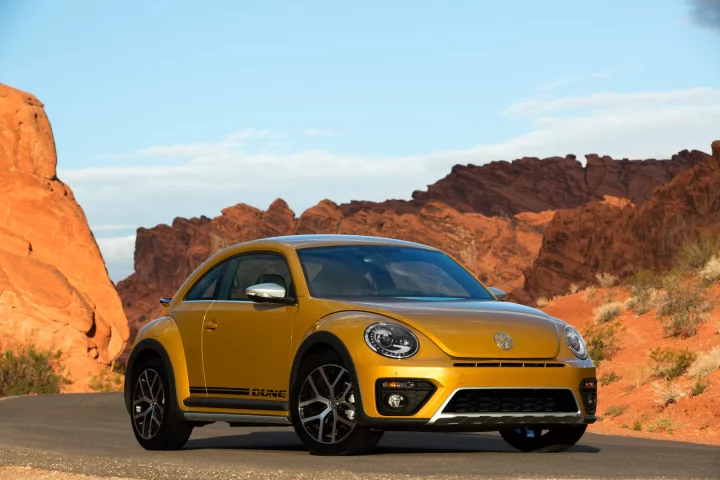 VW has used the LA Auto Show to launch a new, tougher-looking Beetle with a raised ride height and wider track