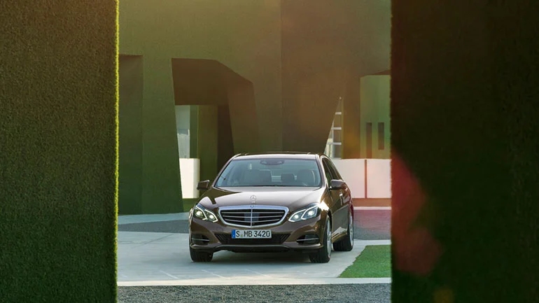 2014 model year Mercedes-Benz E-Class Luxury trim