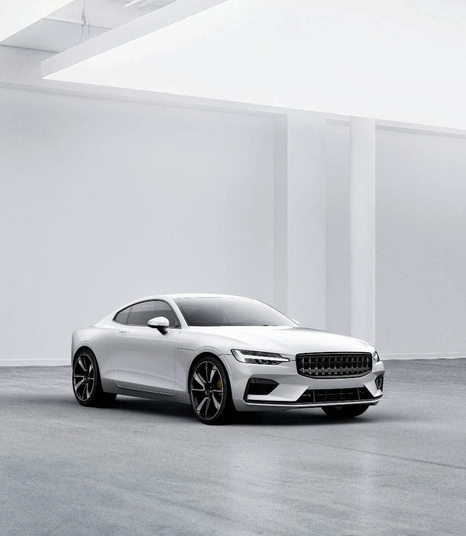 The Polestar 1 offers 600 hp and 738 lb-ft of torque