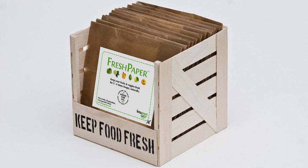 FreshPaper sells for US$4.99 for a pack of eight sheets, or $42.99 for ten eight-packs