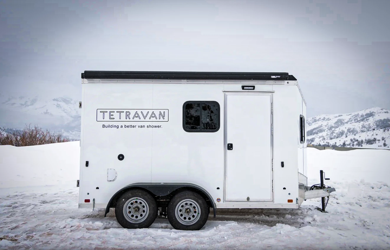 Tetravan's one-off camping trailer