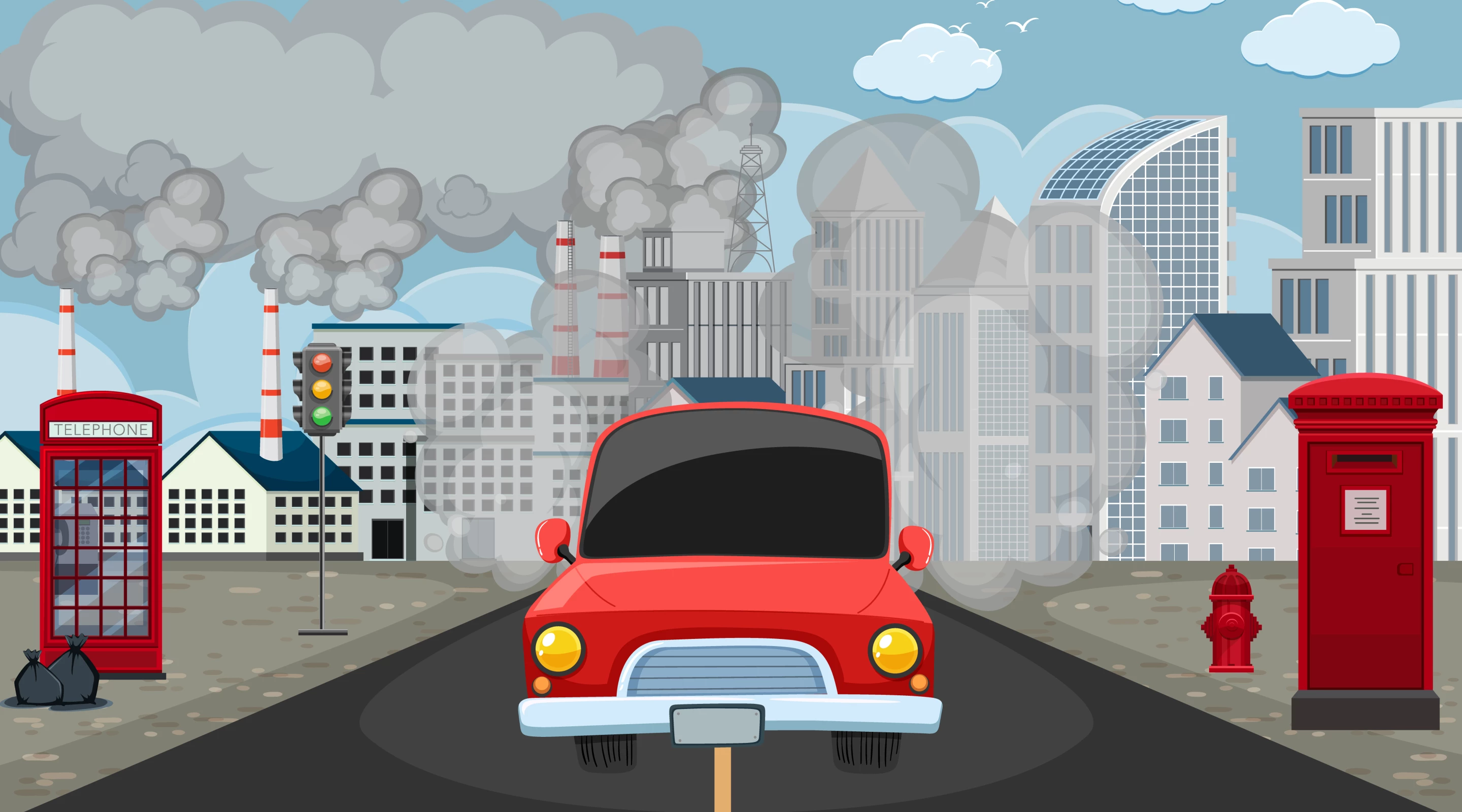 Researchers found latent mutations in lung cells require an inflammatory trigger from air pollution to begin proliferating into tumors