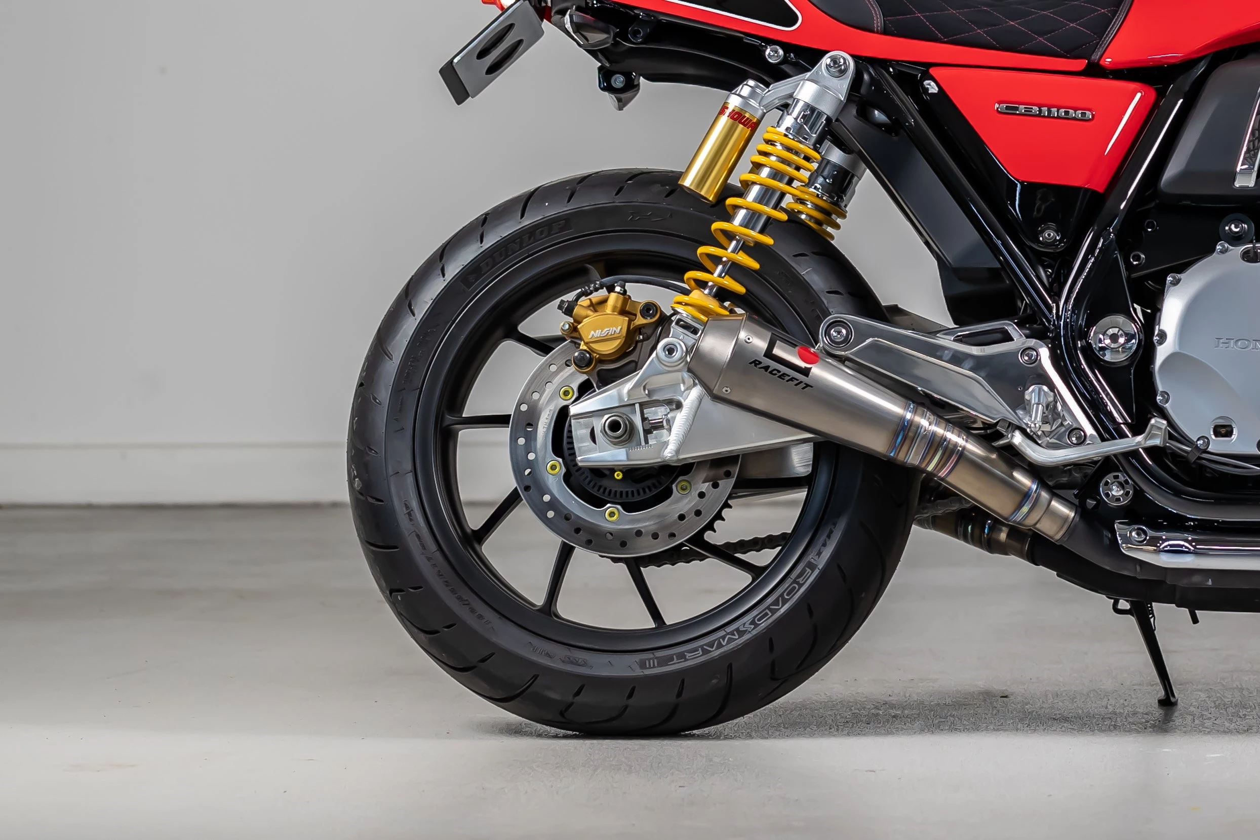 Shorty Racefit Growler exhausts in titanium