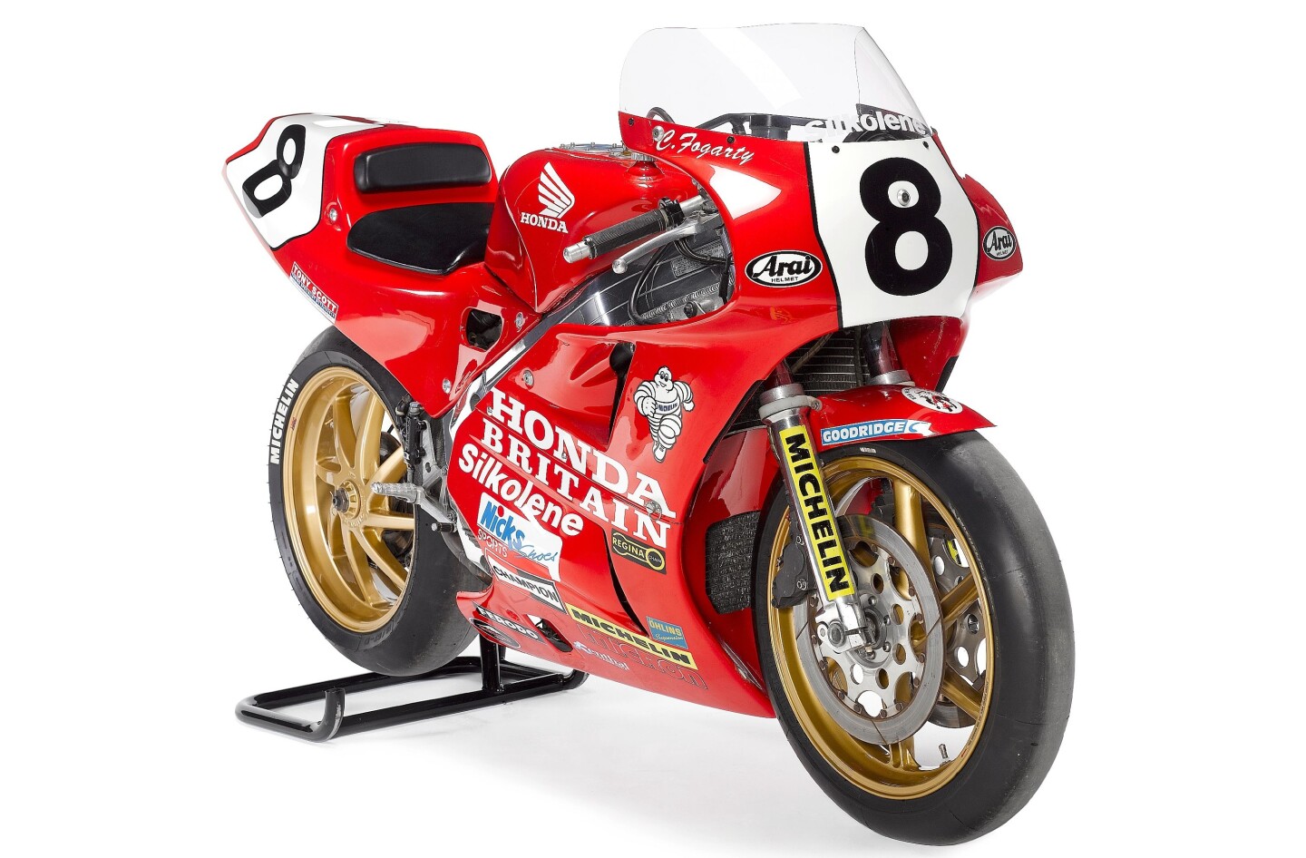 Honda's first winning machine in WSBK, the RC30