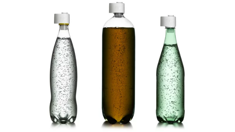 Rebubl is designed to re-carbonate fizzy drinks that have gone flat