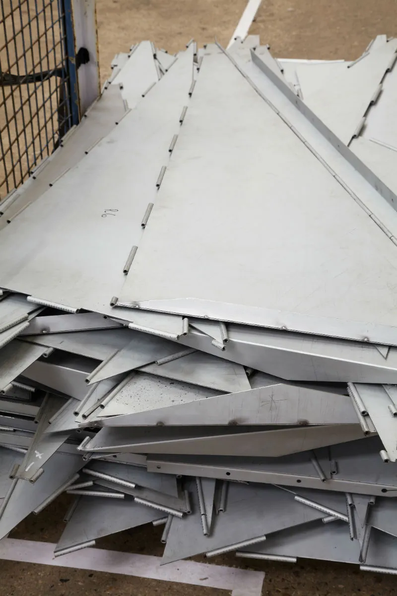 Construction of the Make kiosk