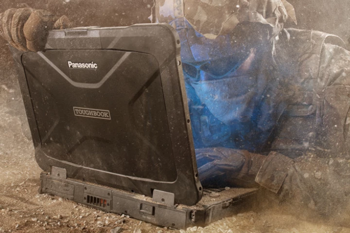 Durable to military standards, the Toughbook 40 is IP66-rated against dust and water ingress, has been drop tested from 6 feet and is built to withstand low and high temperature environments