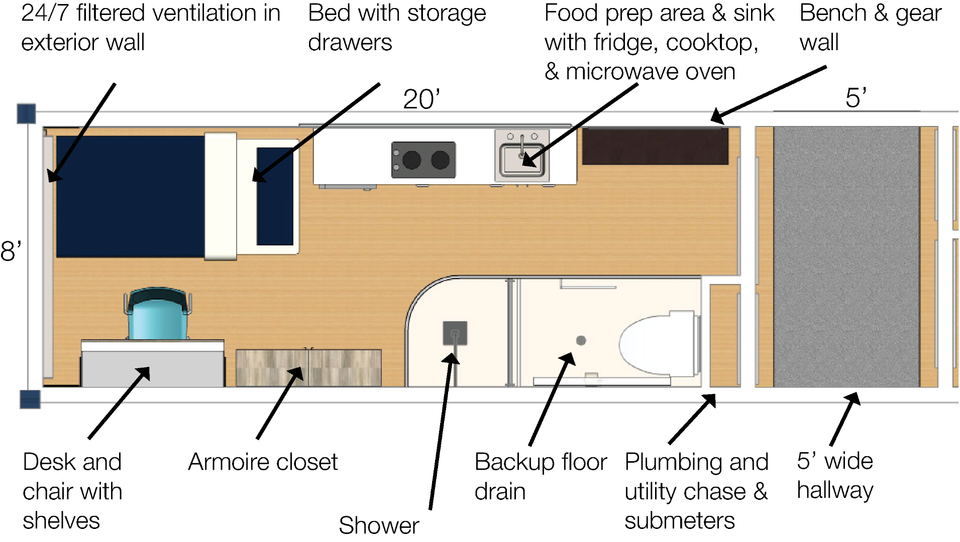 Stackable apartments offer a tiny solution to homelessness