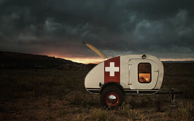 Every caravan is skillfully constructed by hand and features a welded steel frame