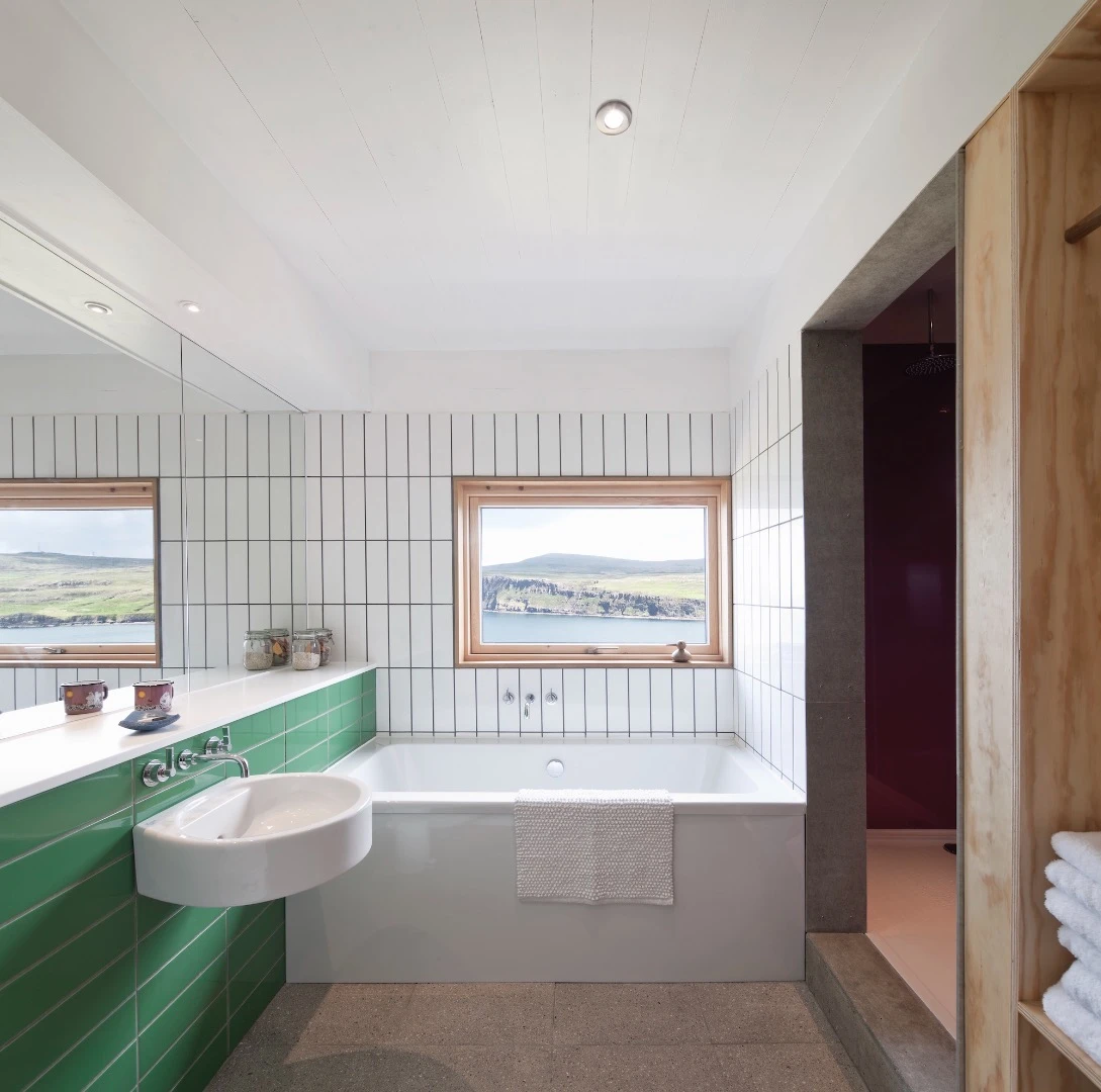 The bathroom