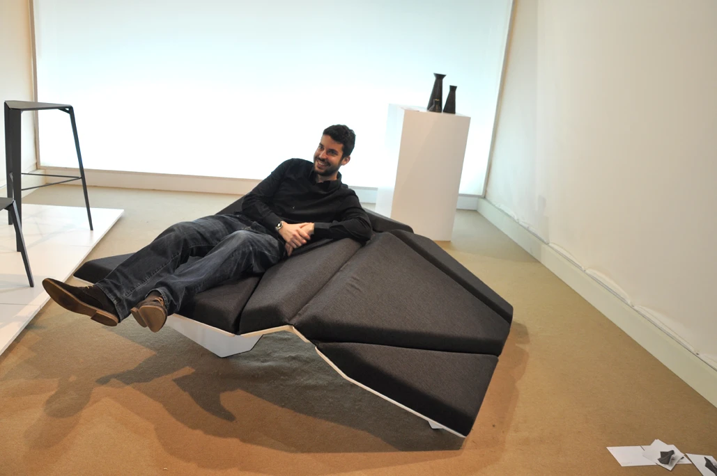 Alexander Rehn, SaloneSatellite 2013 (photo: Edoardo Campanale/Gizmag)