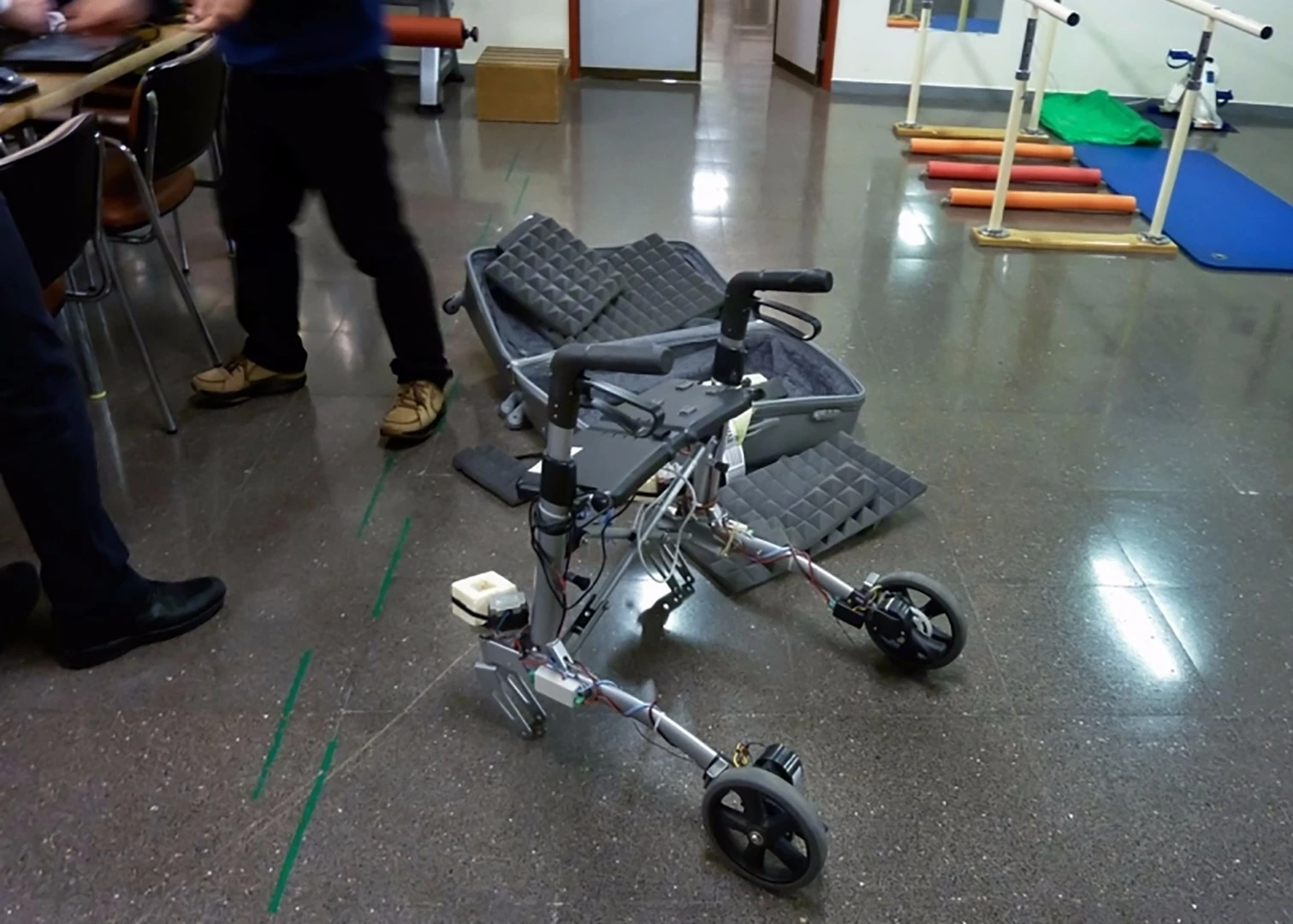 Around 100 elderly users will test the walker over the next two years